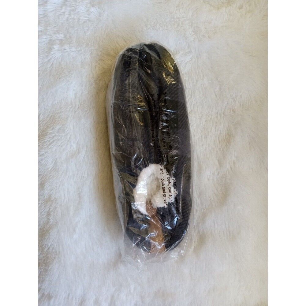 Fuzzy Babba Men's Sherpa Lined Slipper Socks (L/XL  10-12) Gray & Black … - Picture 8 of 8